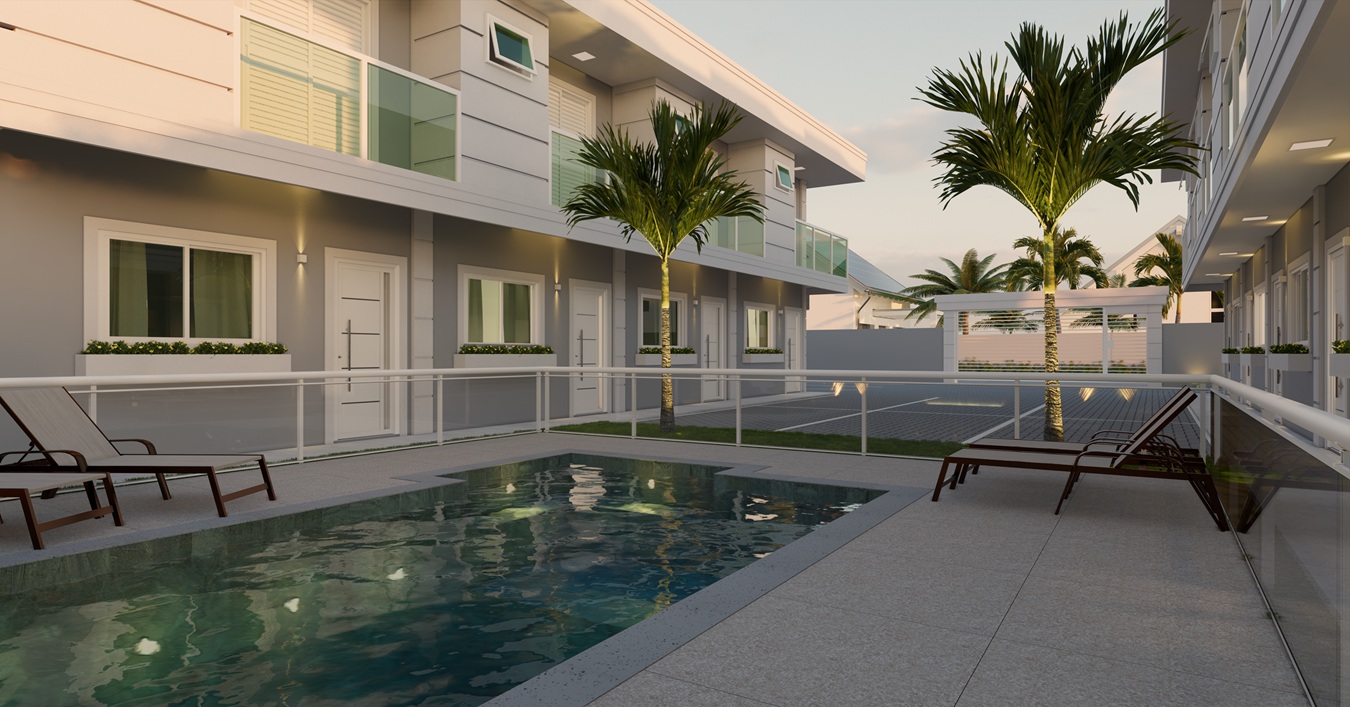 Área de Lazer com Piscina